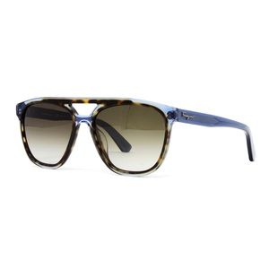 Salvatore Ferragamo//55-17-150//Havana+Blue.